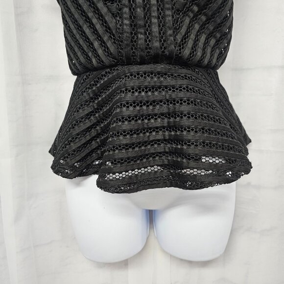 Vintage Guess Y2K Tank Crochet Stripes Goth Whimsigoth Fairy Grunge XS - Picture 3 of 11